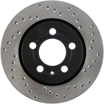 Picture of StopTech 03-05 VW Golf GTi vented rear discs Drilled Left Rear Rotor