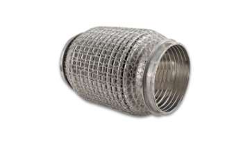 Picture of Vibrant SS Flex Coupling w- Interlock Liner and Mesh Braid 3in Inlet-Outlet x 6in long