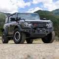 Picture of Go Rhino 21-24 Ford Bronco 2 and 4 Door Rockline Full Width Bumper w- Overrider Bar