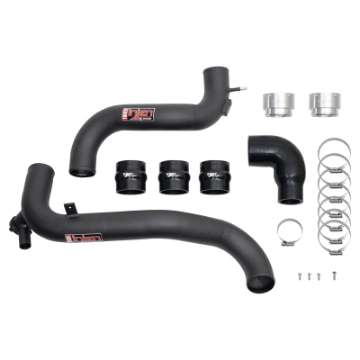 Picture of Injen 21-23 Ford Bronco L4-2-3L Turbo EcoBoost SES Intercooler Pipes Wrinkle Black