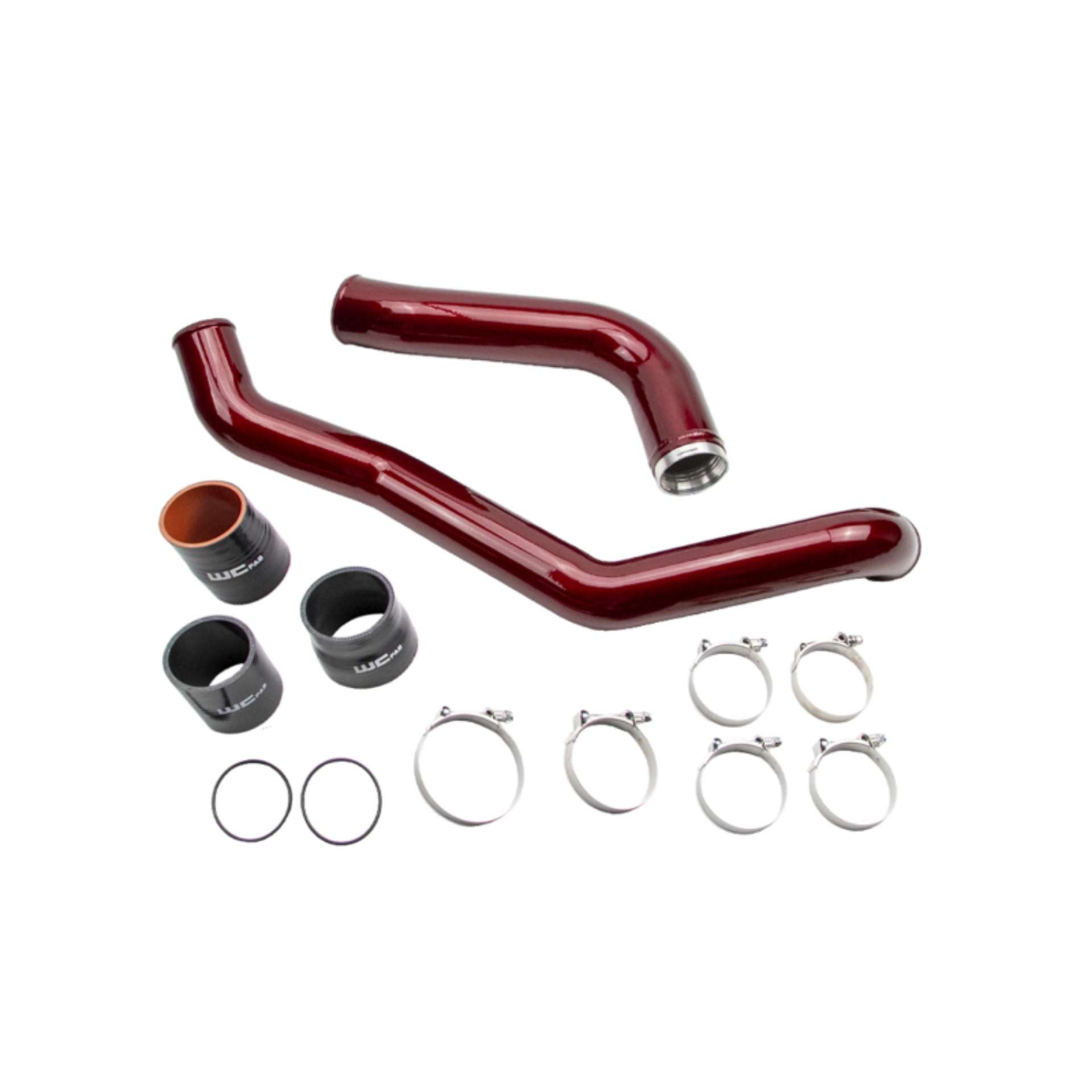 Picture of Wehrli 17-19 Chevrolet L5P Duramax High Flow Intake Bundle Kit - WCFab Red