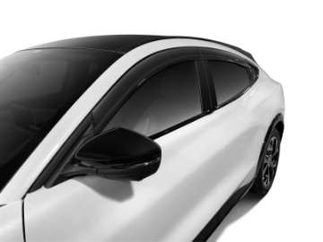 Picture of AVS 2021+ Ford Mustang Mach-E Ventvisor Low Profile Deflectors 4pc - Smoke