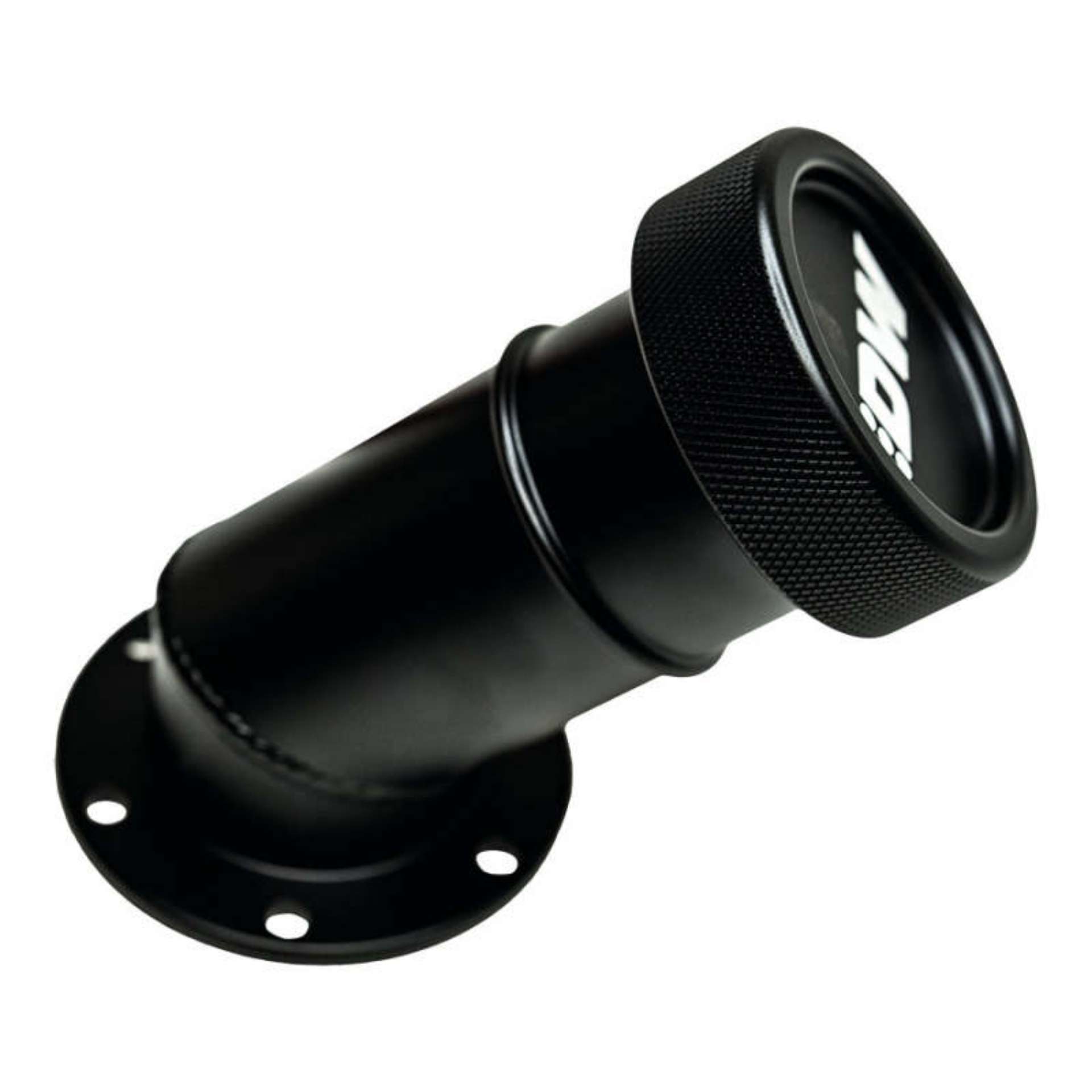 Picture of DeatschWerks Angled Filler Neck w-Cap - Matte Black