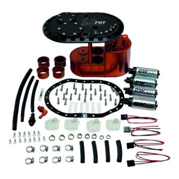 Picture of Deatschwerks 2-0L Staged Fuel Cell Surge Tank Includes 4 DW300 Fuel Pumps