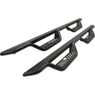 Picture of Westin 99-13 Chevrolet Silverado 1500 Ext- Cab Outlaw Drop Nerf Step Bars - Textured Black