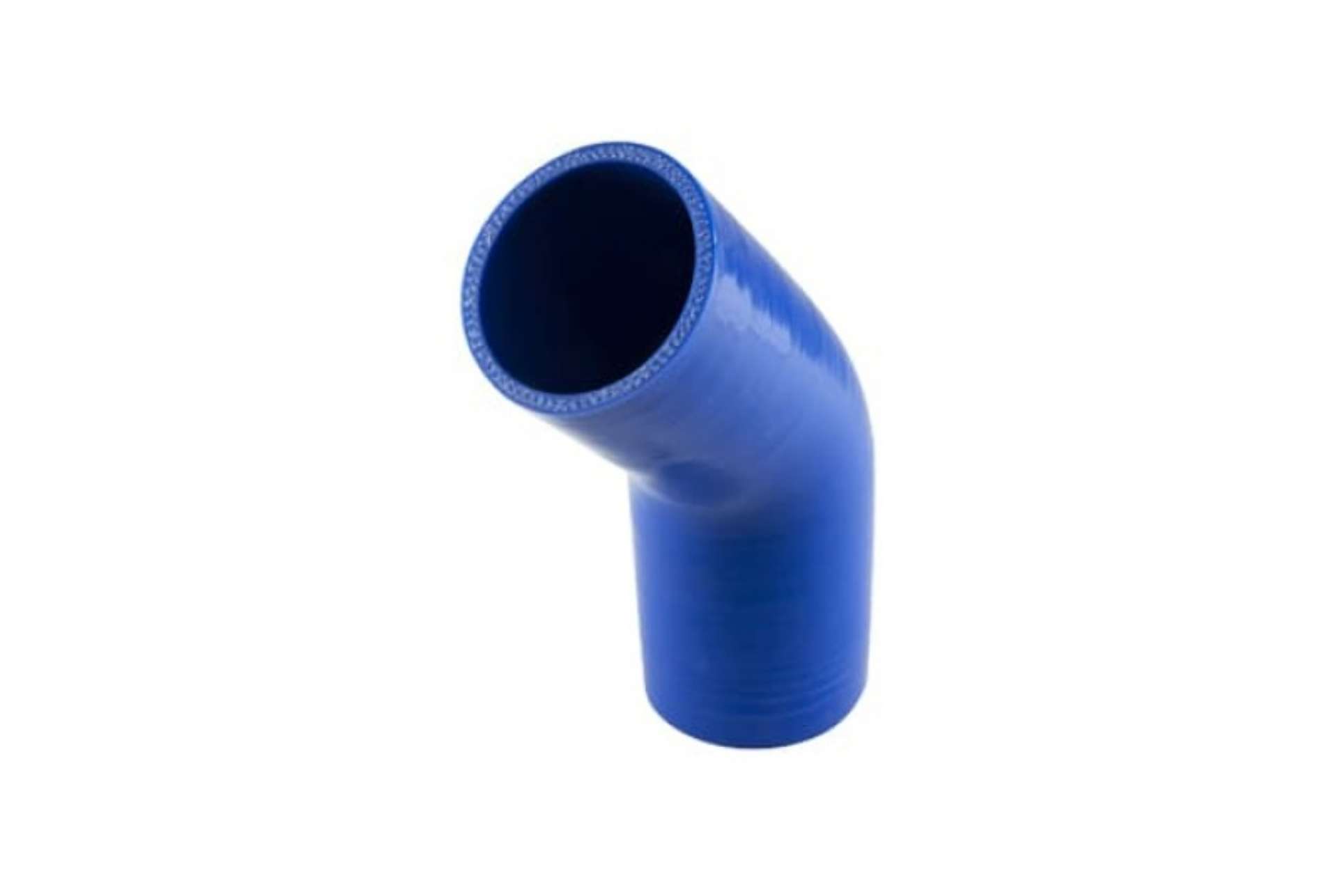 Picture of Turbosmart 45 Reducer Elbow 2-50in-2-75in Blue