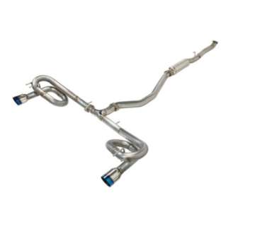 Picture of Remark 2022+ Honda Civic Si FE1 Sport Touring Link Loop Catback Exhaust w- Burnt Stainless Tip