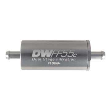 Picture of DeatschWerks 5-16in 10 Micron 55mm In-Line Fuel Filter Kit