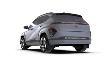 Picture of Rally Armor 2024 Hyundai Kona-Kona EV Black UR Mud Flap w-Grey Logo