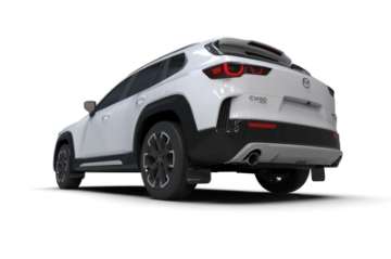 Picture of Rally Armor 23-25 Mazda CX-50 Will Not Fit CX-5 Black UR Mud Flap W-White Logo