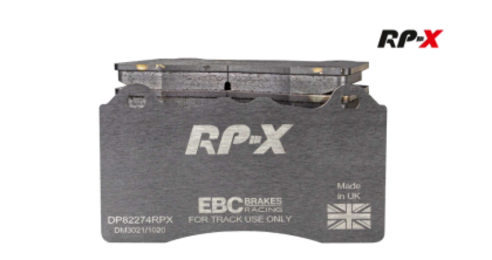 Picture of EBC Racing Porsche 991 GT3 Cup PFC Brakes 28-26mm RP-X Race Front Brake Pads