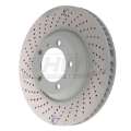 Picture of SHW 04-08 Porsche 911 GT3 w-o Ceramics Left Front Cross-Drilled Monobloc Brake Rotor 99735140990