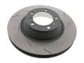 Picture of SHW 11-16 Porsche Panamera 4 3-6L w-o Ceramics Right Front Slotted Monobloc Brake Rotor 298615302B