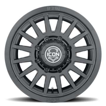 Picture of ICON Recon SLX 18x9 8x180 BP 12mm Offset 5-5in BS 124-2mm Hub Bore Satin Black Wheel