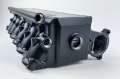 Picture of CSF Gen 2 B58 Race X Charge-Air-Cooler Manifold - Thermal Black Finish