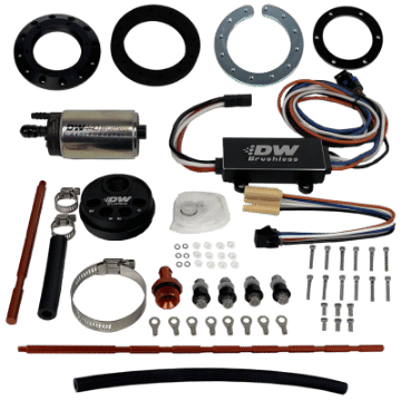 Picture of DeatschWerks Universal In-Tank Pump Mount w- DW440 Brushless 415lph Fuel Pump & Controller