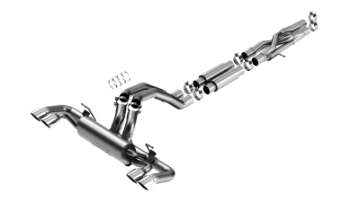 Picture of Borla 21-22 Jeep Wrangler Rubicon 392 6-4L V8 AT 4WD 4DR S-Type Cat-Back Exhaust Stainless