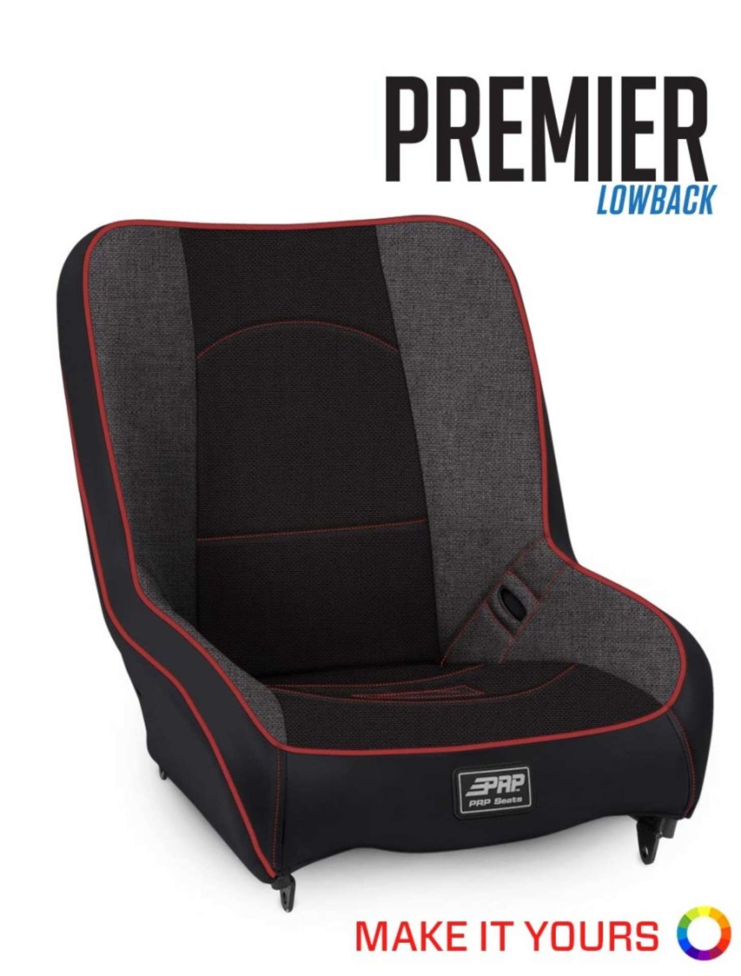 Picture of PRP Premier Low Back Suspension Seat - Rear