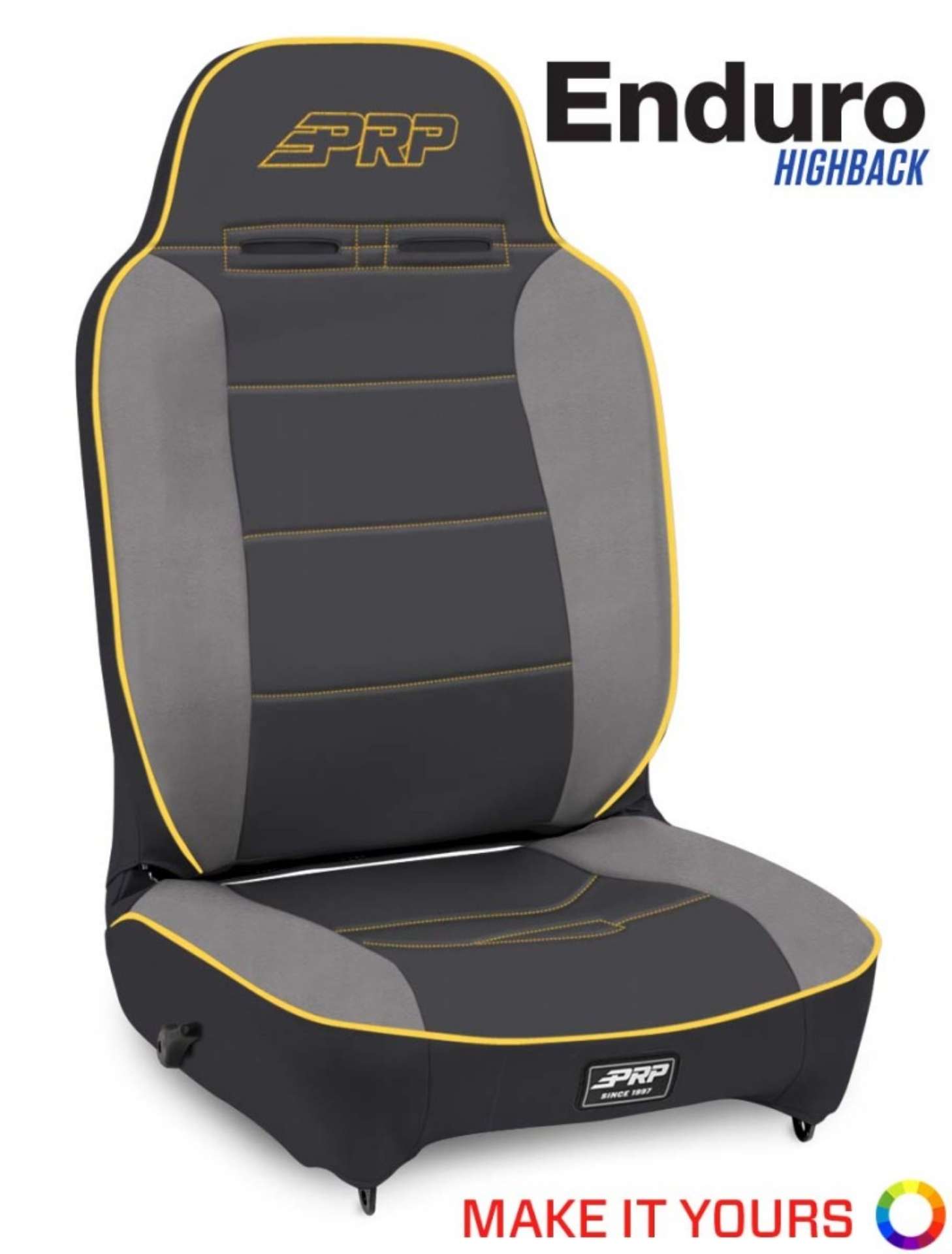 Picture of PRP Enduro High Back Reclining Suspension Seat - Passenger Side