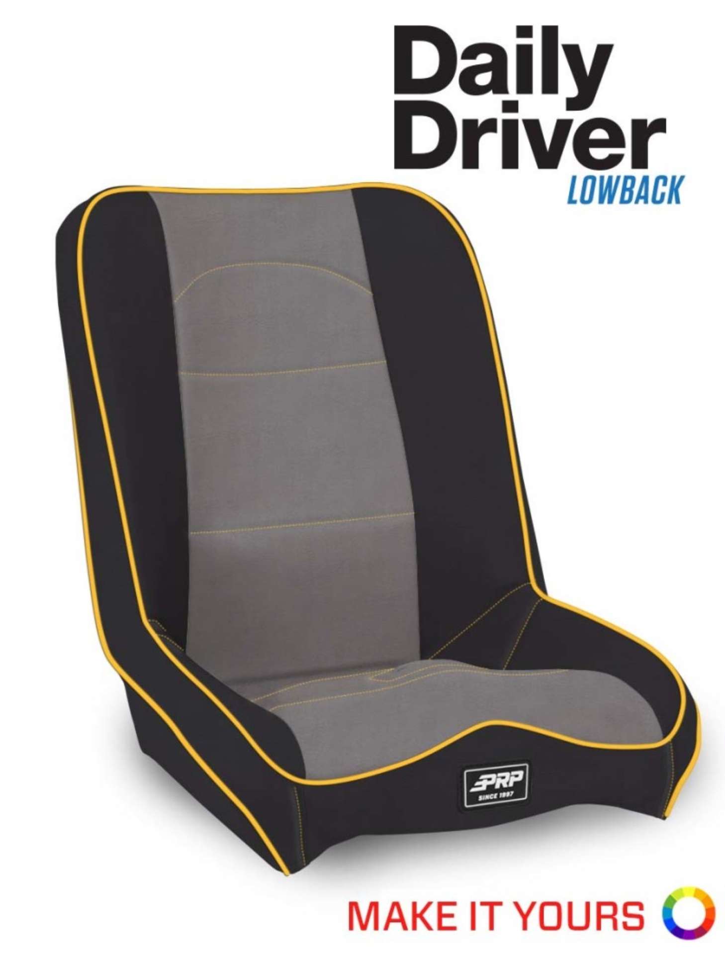 Picture of PRP Daily Driver Low Back Suspension Seat