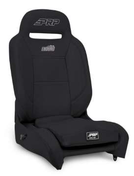 Picture of PRP Enduro Elite Reclining Suspension Seat Passenger Side - Black Vinyl-Black