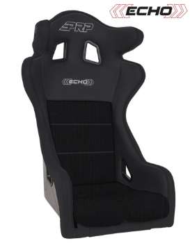 Picture of PRP Echo Composite Seat- Black PRP Black Outline-Delta Black- Black Stitching