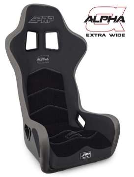 Picture of PRP Alpha Composite Seat-Extra Wide- Black-Grey