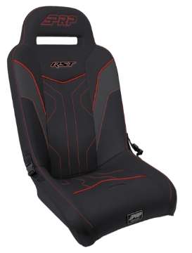 Picture of PRP Polaris RZR PRO XP-PRO R-Turbo R RST Suspension Seat- Black-Red