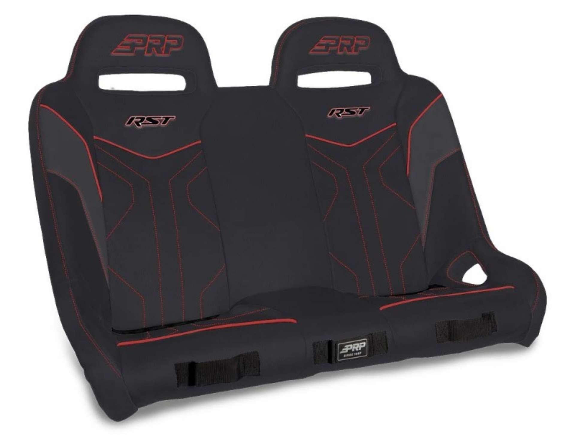 Picture of PRP Polaris RZR XP4 1000-XP4 Turbo-XP4 Turbo S RST Rear Suspension Bench- Black-Red