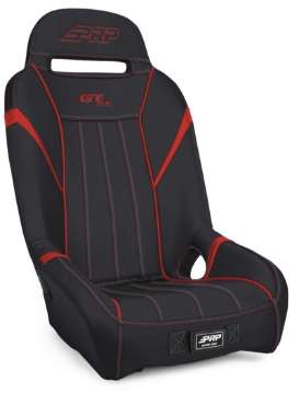 Picture of PRP GT-S-E- 1In- Extra Wide Suspension Seat- Black-Red