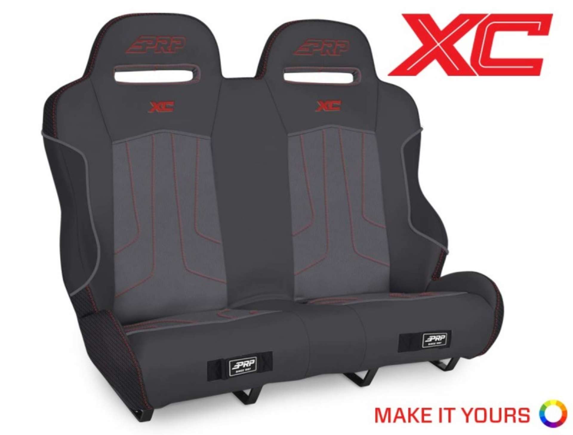 Picture of PRP Polaris RZR PRO XP4-PRO R4-Turbo R4 XC Rear Suspension Bench Seat