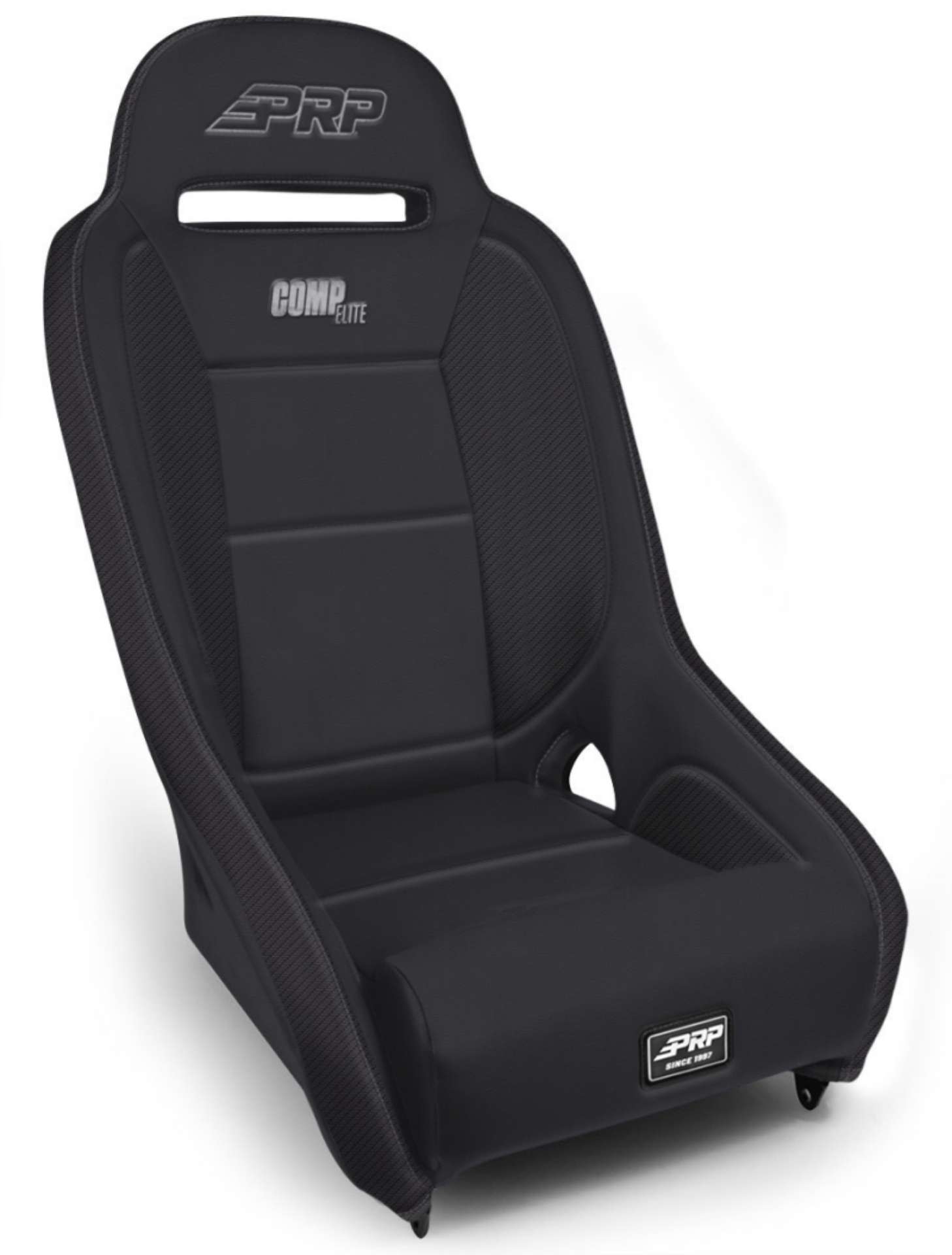 Picture of PRP Comp Elite Suspension Seat - Black Vinyl - Black