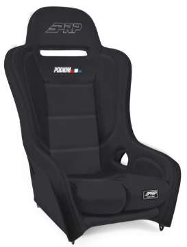 Picture of PRP Podium Elite Suspension Seat- Black Vinyl - Black