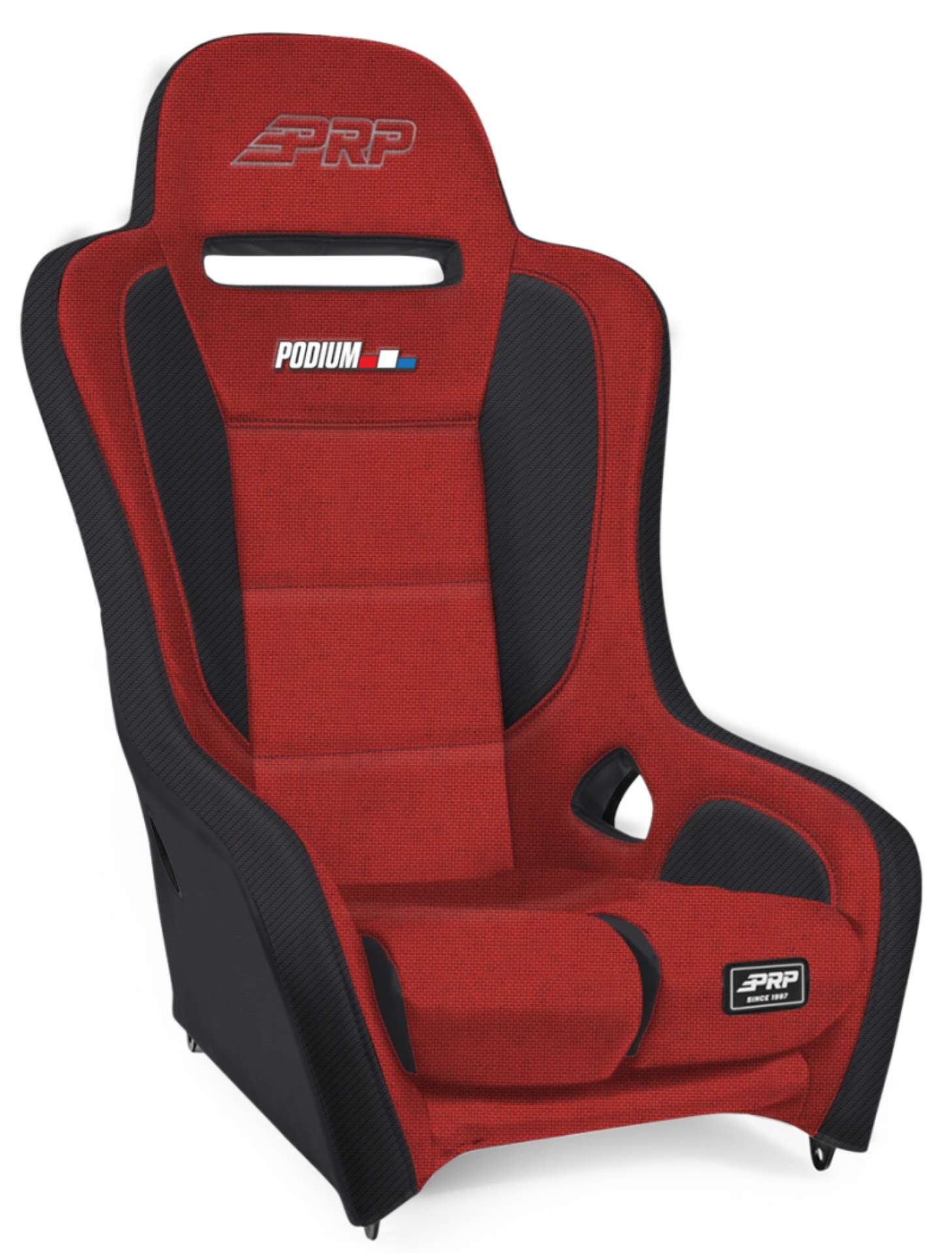 Picture of PRP Podium Elite Suspension Seat- Red-Black