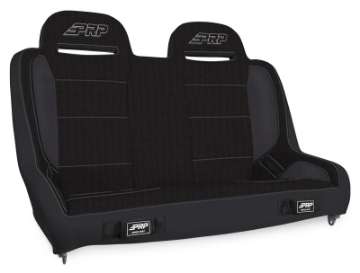 Picture of PRP Jeep Wrangler JKU-JLU Elite Series Rear Bench- Black