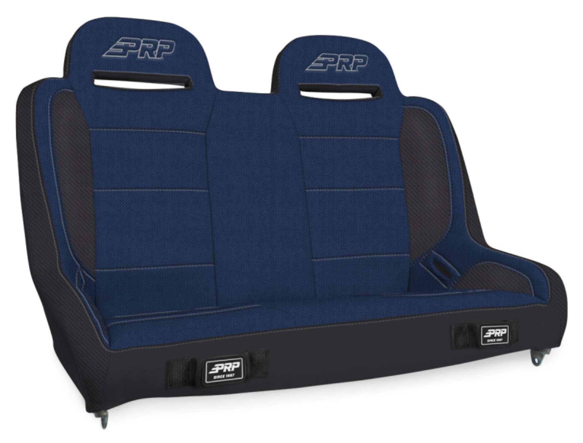 Picture of PRP Jeep Wrangler JKU-JLU Elite Series Rear Bench - Blue