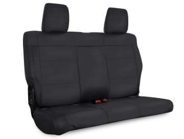 Picture of PRP 07-10 Jeep Wrangler JK Rear Seat Covers-2 door - All Black