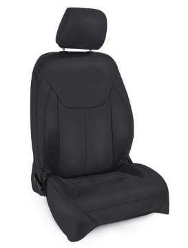 Picture of PRP 13-18 Jeep Wrangler JK Front Seat Covers-2 door or 4 door Pair - All Black