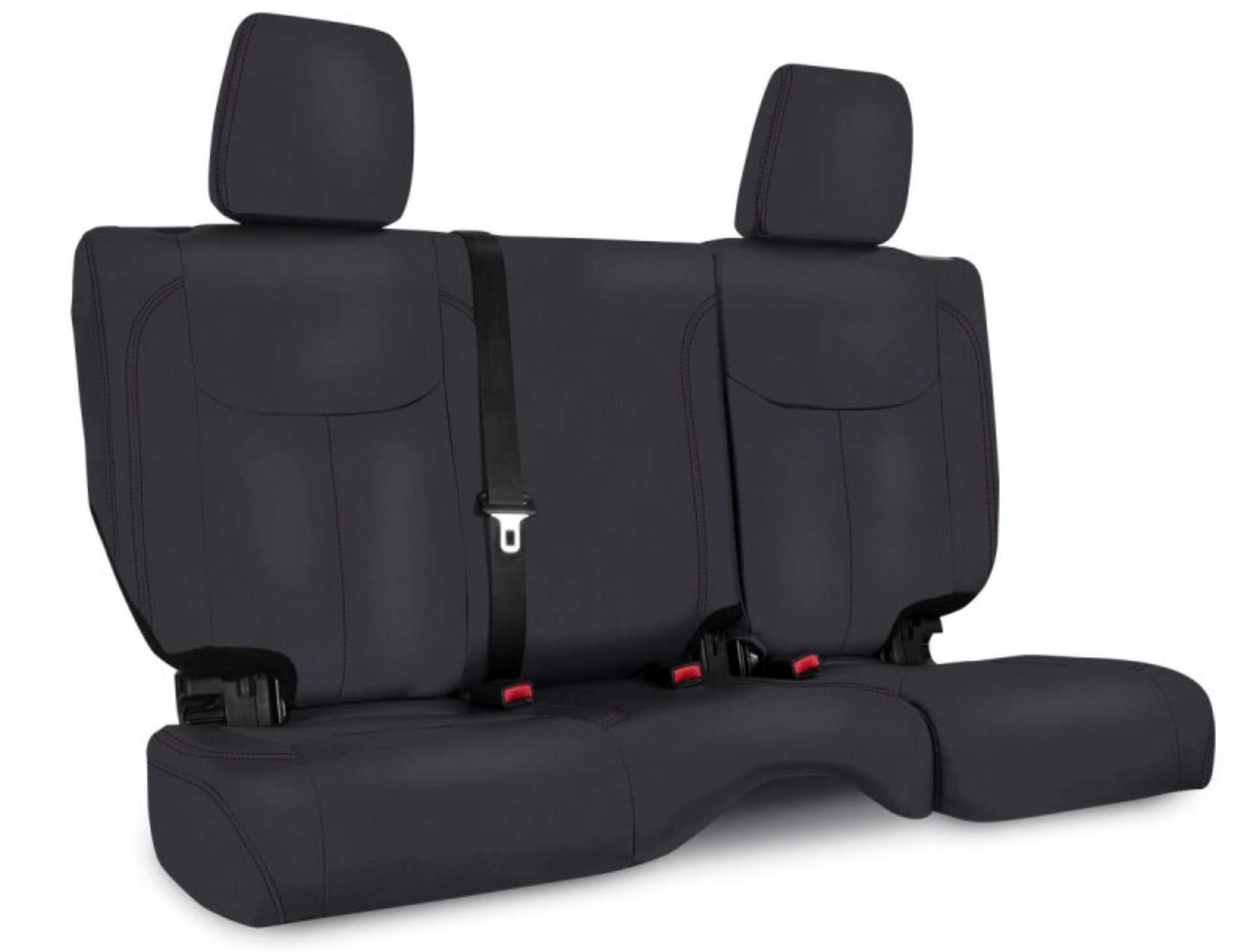 Picture of PRP 13-18 Jeep Wrangler JK Rear Seat Cover-2 door - All Black