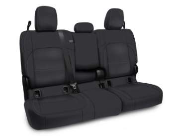 Picture of PRP 2020+ Jeep Gladiator JT Rear Bench Cover with Leather Interior - All Black