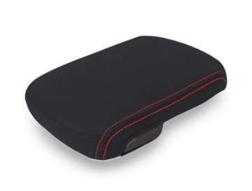 Picture of PRP 12-15 Center Console Cover Toyota Tacoma - Black with Red Stitching