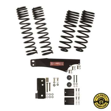 Picture of Skyjacker 07-18 Jeep Wrangler JKU 2-5in Lift Kit Component Box w- Dual Rate Long Travel Springs