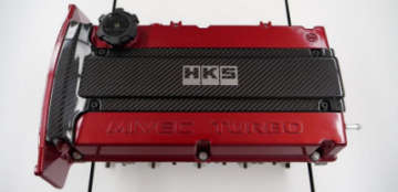 Picture of HKS CARBON PLUG COVER 4G63 Lancer Evolution IV - IX