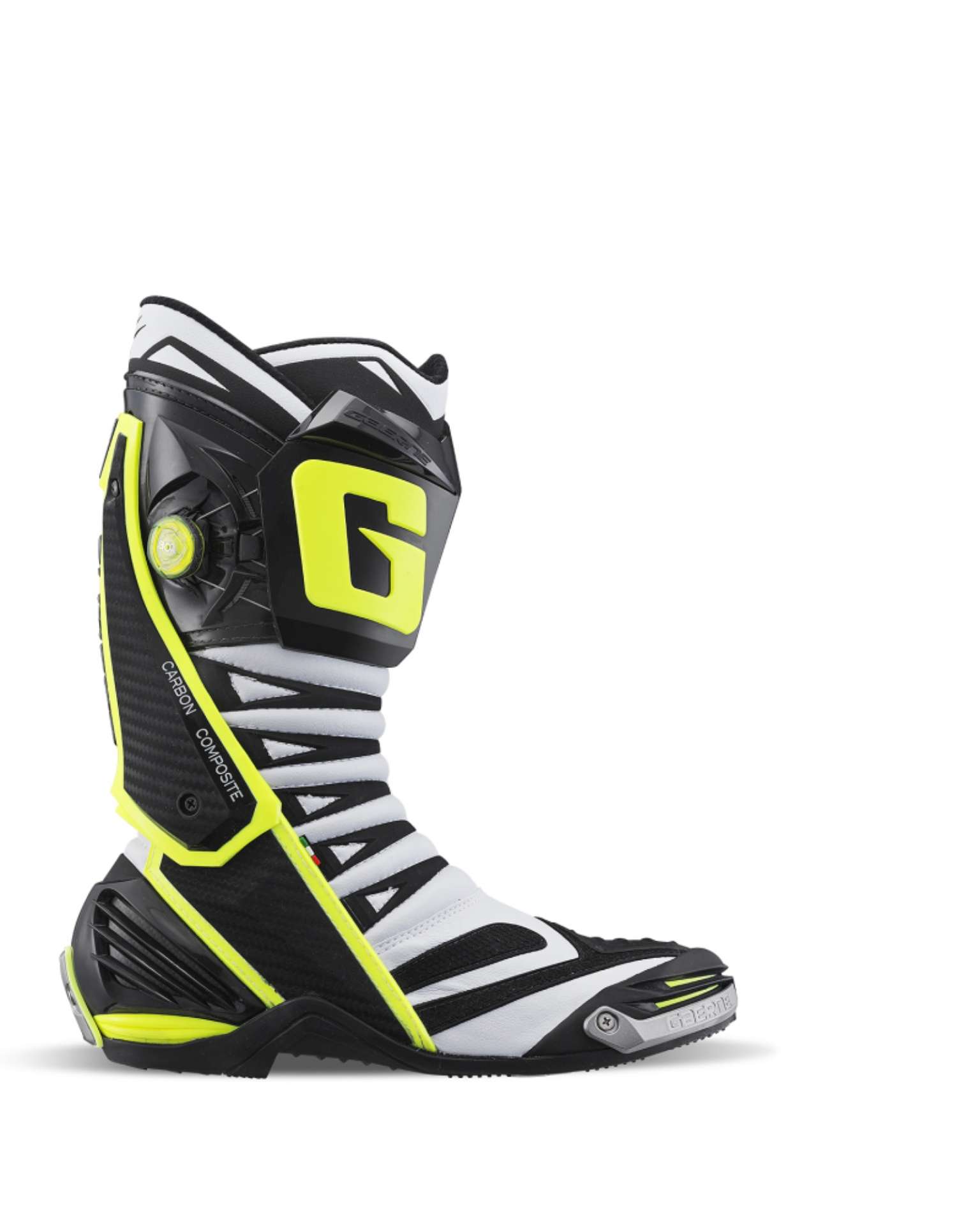 Picture of Gaerne GP 1 Evo Boot White-Black-Yellow Size - 5-5