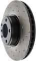 Picture of StopTech 12-15 BMW 335i Drilled Left Front Rotor