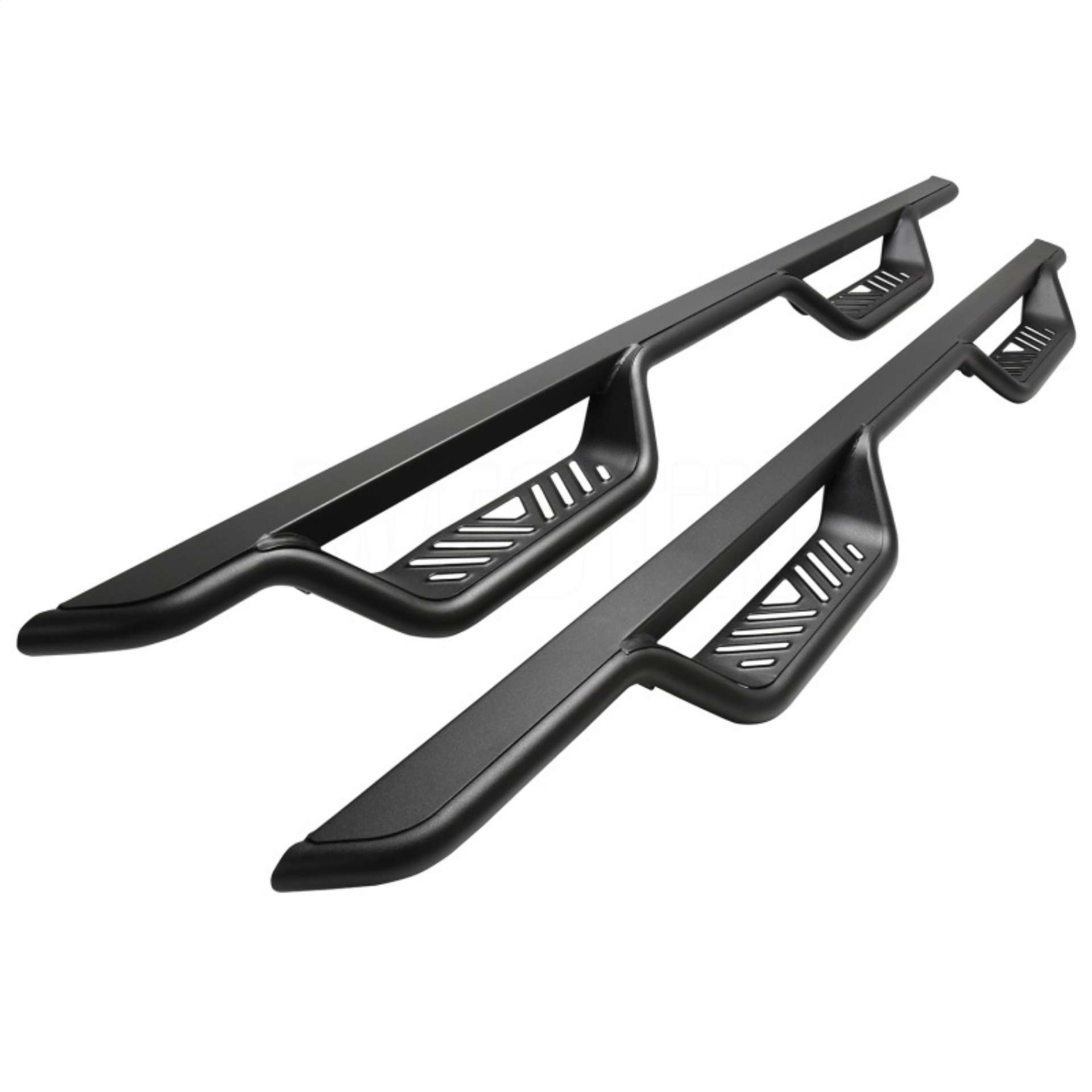 Picture of Westin 15-22 Ford F-150 SuperCrew - 17-22 F-250-350 Crew Cab Outlaw Nerf Step Bars