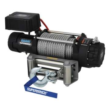 Picture of Superwinch 15000 LBS 12V DC 7-16in x 82ft Wire Rope Tiger Shark 11500 Winch