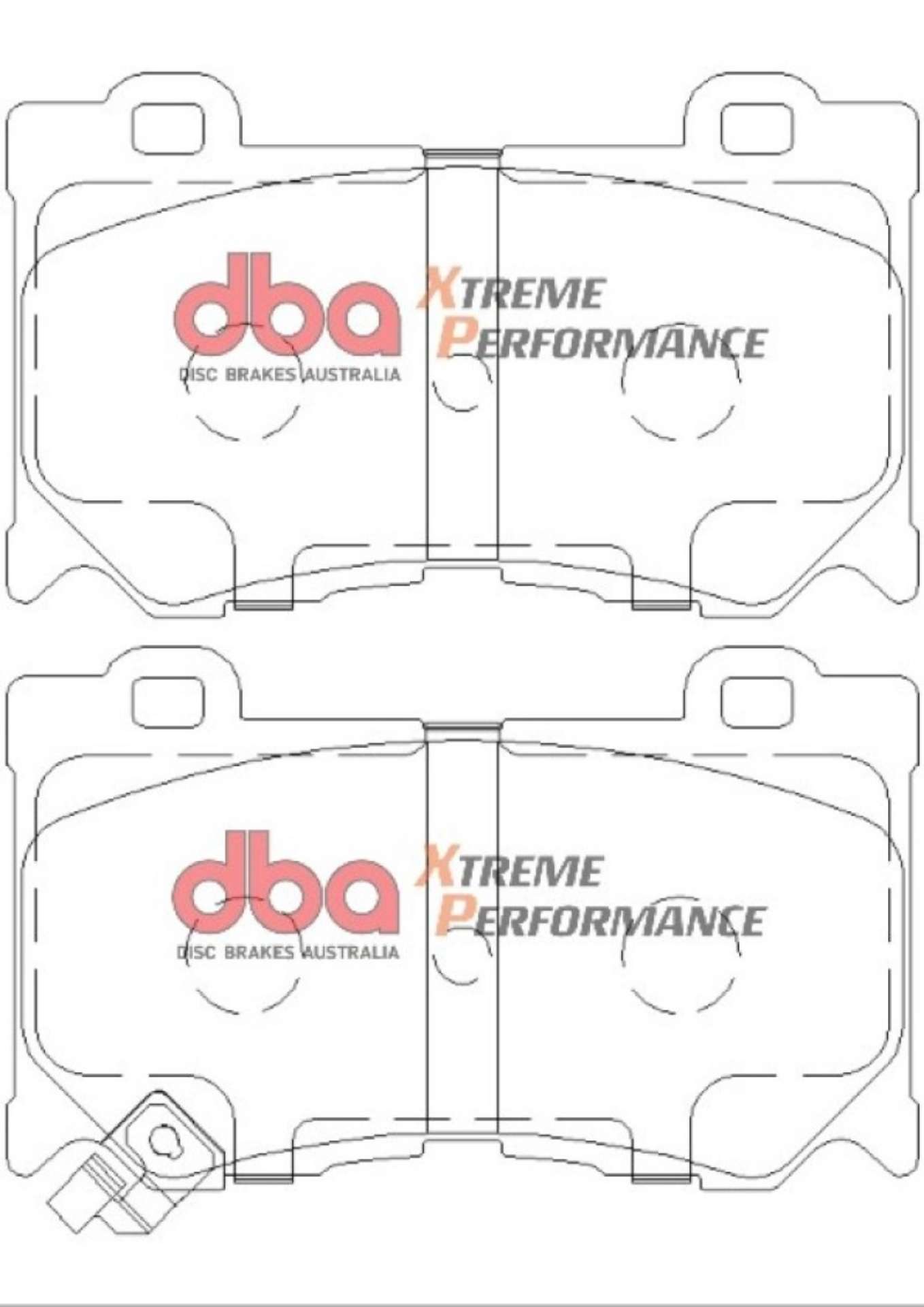 Picture of DBA 09-21 Nissan 370Z XP Performance Front Brake Pads