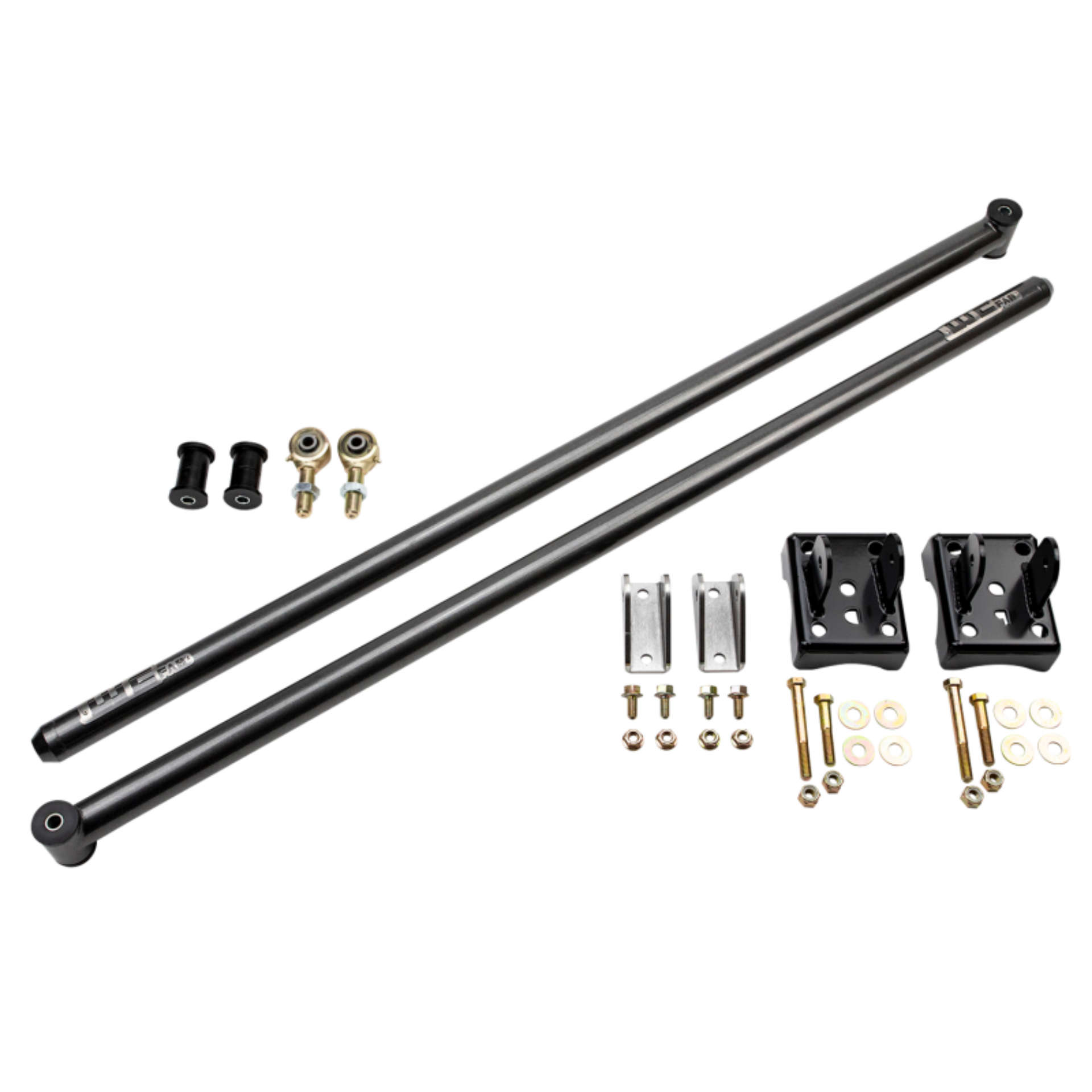 Picture of Wehrli 01-10 Chevrolet 6-6L Duramax Traction Bar Install Kit - Bengal Silver