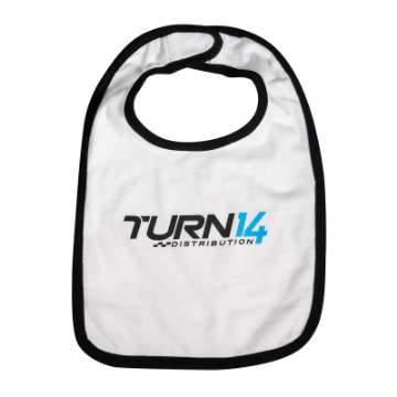 Picture of Turn 14 Distribution Baby Bib - White